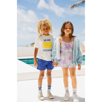 Hundred Pieces Tie-Dye Playsuit