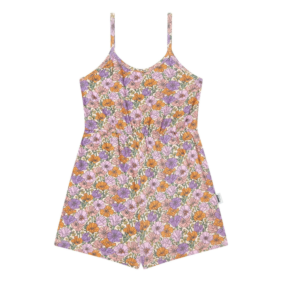 Hundred Pieces Romance Flower Playsuit