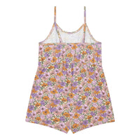 Hundred Pieces Romance Flower Playsuit