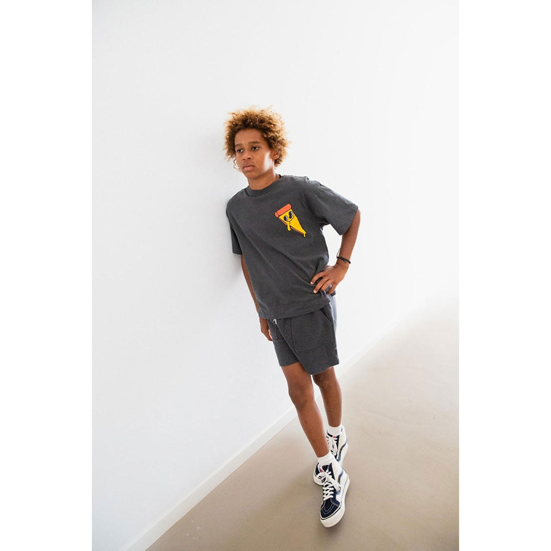Hundred Pieces Pizza Life Loose T-Shirt