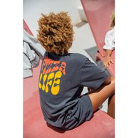 Hundred Pieces Pizza Life Loose T-Shirt