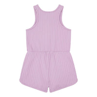 Hundred Pieces Mauve Ribbed Playsuit