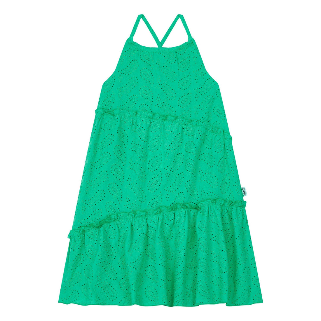 Hundred Pieces Green Long Flowy Dress