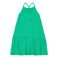 Hundred Pieces Green Long Flowy Dress