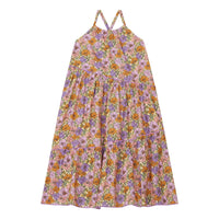 Hundred Pieces Long Daisies Flowy Dress