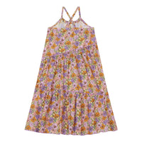 Hundred Pieces Long Daisies Flowy Dress