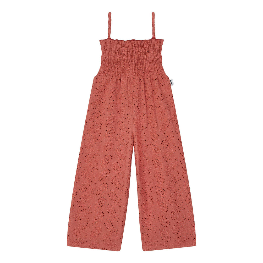 Hundred Pieces Flowy Tangerine Jumpsuit