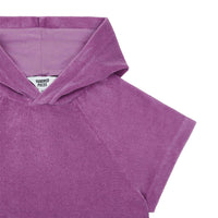 Hundred Pieces Mauve Organic Terry Cloth Hoodie Dress