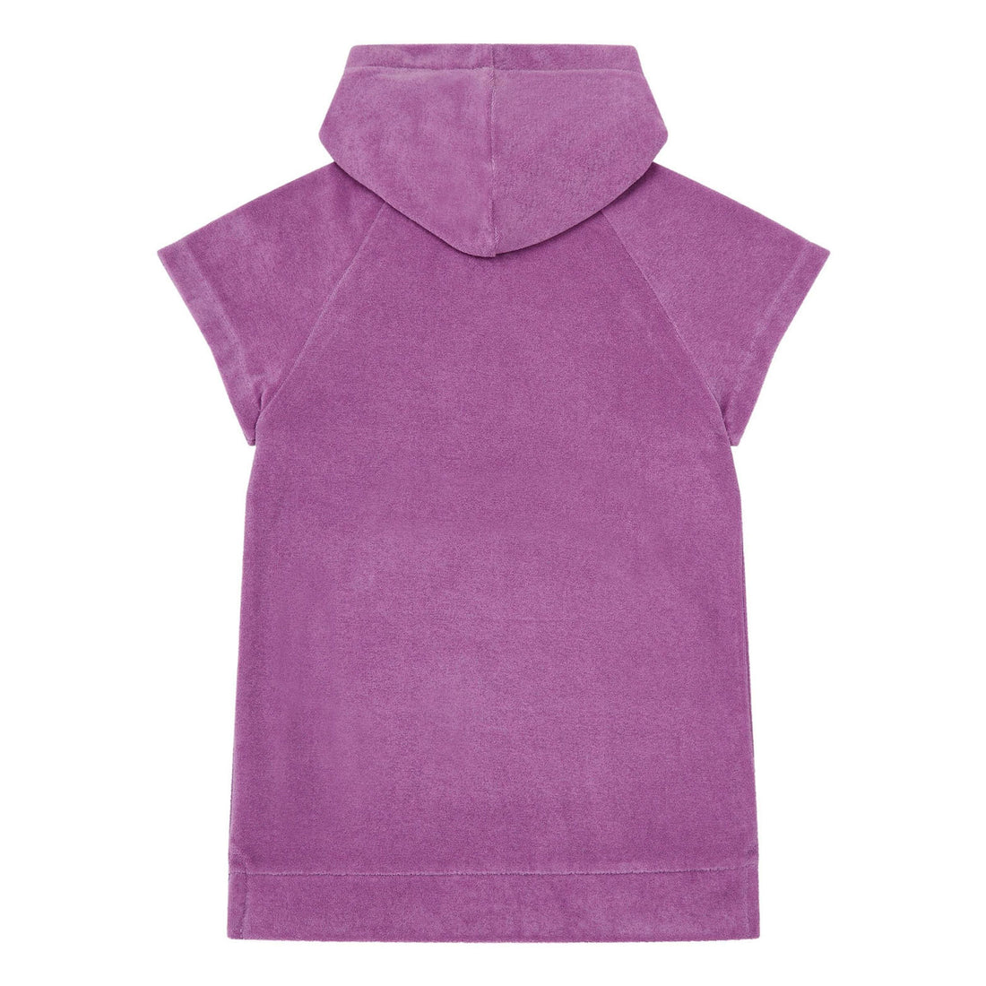 Hundred Pieces Mauve Organic Terry Cloth Hoodie Dress