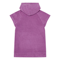 Hundred Pieces Mauve Organic Terry Cloth Hoodie Dress