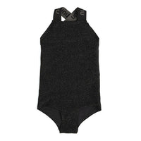 NUNUNU Sprinkled Black Sporty Swimsuit