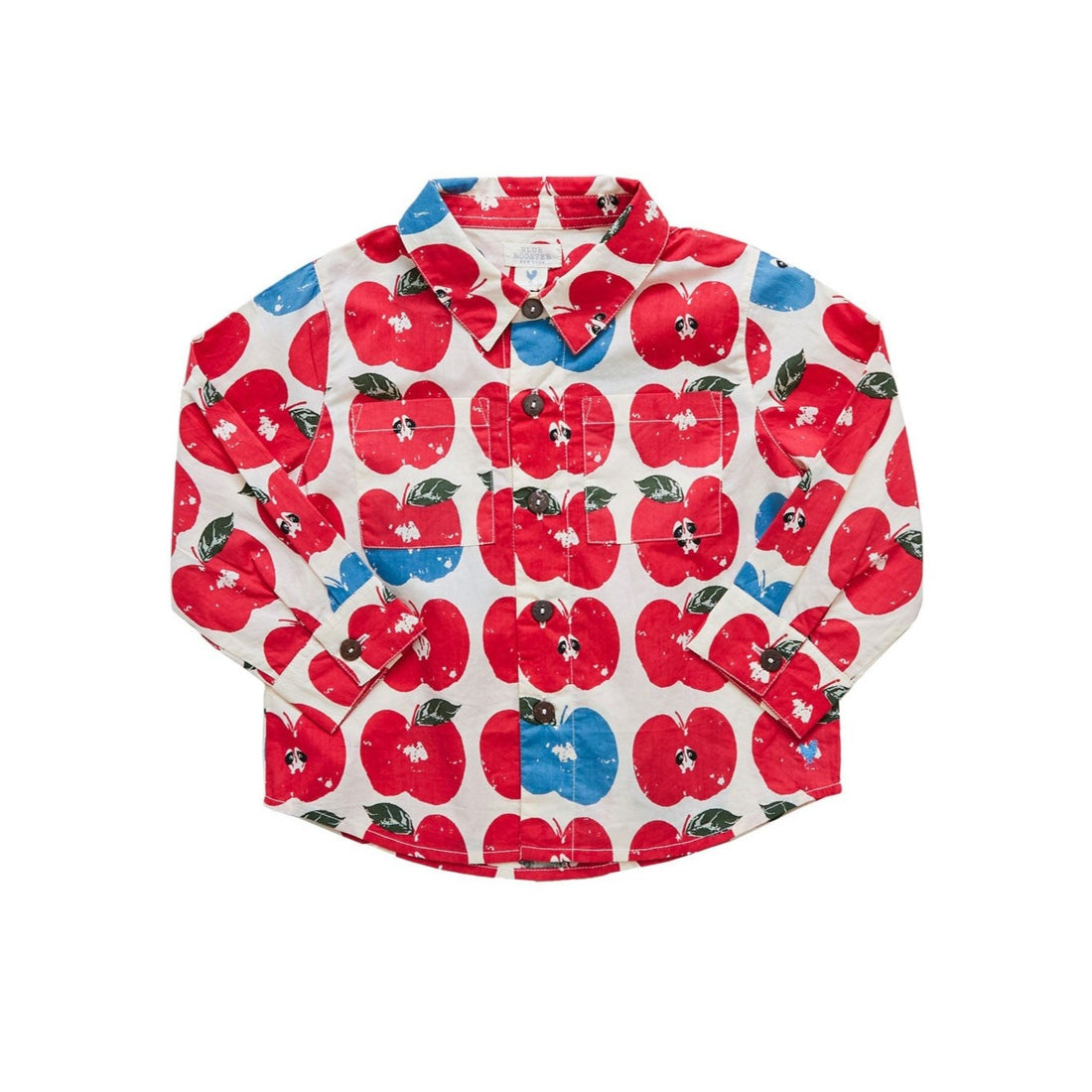 Pink Chicken Jack Shirt - Apple Stamp