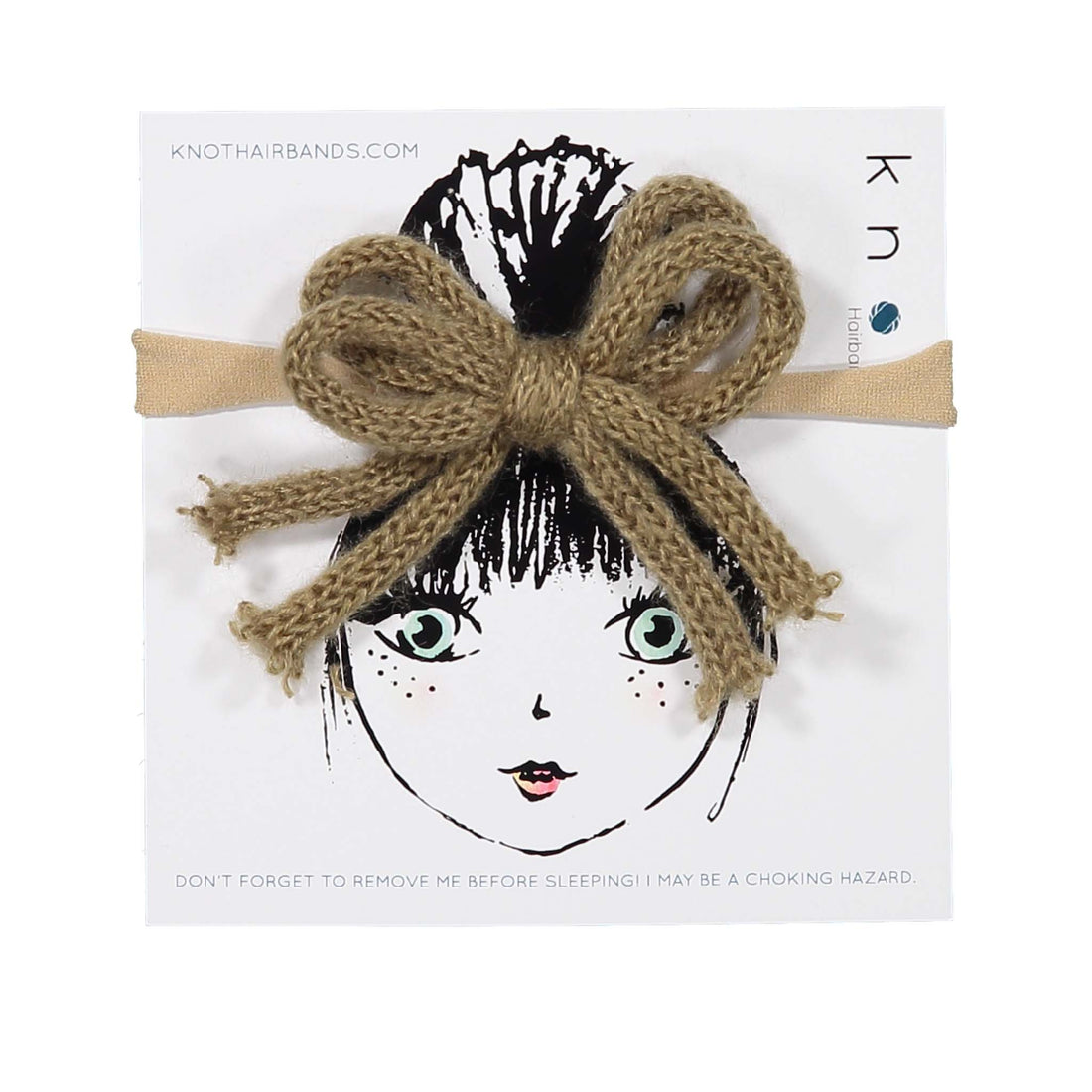 Knot Hairbands Yarn Bow Band // Hazel