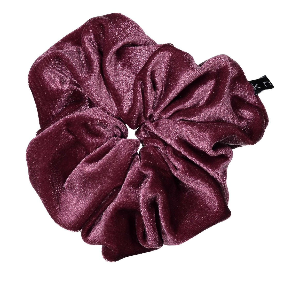 Knot Hairbands Velvet Scrunchie // Berry