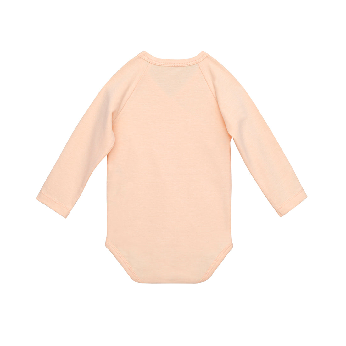 Little Hedonist Peach Bloom Baby Romper