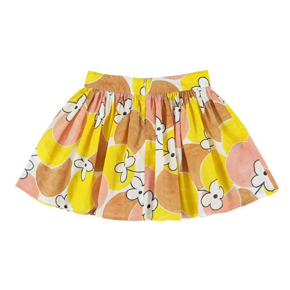 Morley Yellow Floral Ferrari Bubble Long Skirt