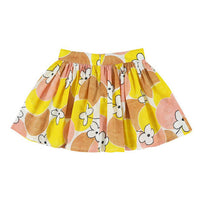 Morley Yellow Floral Ferrari Bubble Long Skirt
