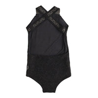 NUNUNU Sprinkled Black Sporty Swimsuit