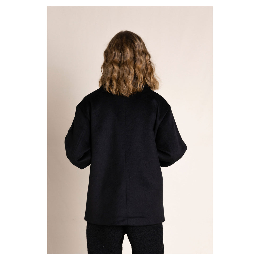 Finger in the Nose Fjord Black Pea Coat