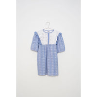 Fish and Kids Blue Guipure Dress
