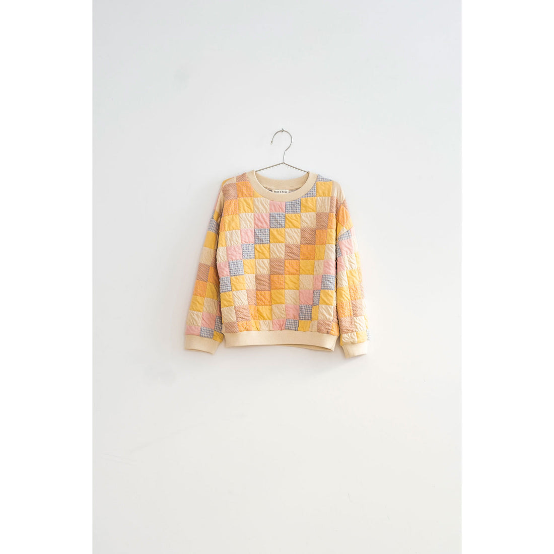 Fish and Kids Pink Patchwork Sweater