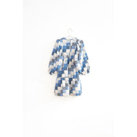 Fish and Kids Blue Patchwork Dress – Ladida