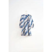 Fish and Kids Blue Patchwork Dress