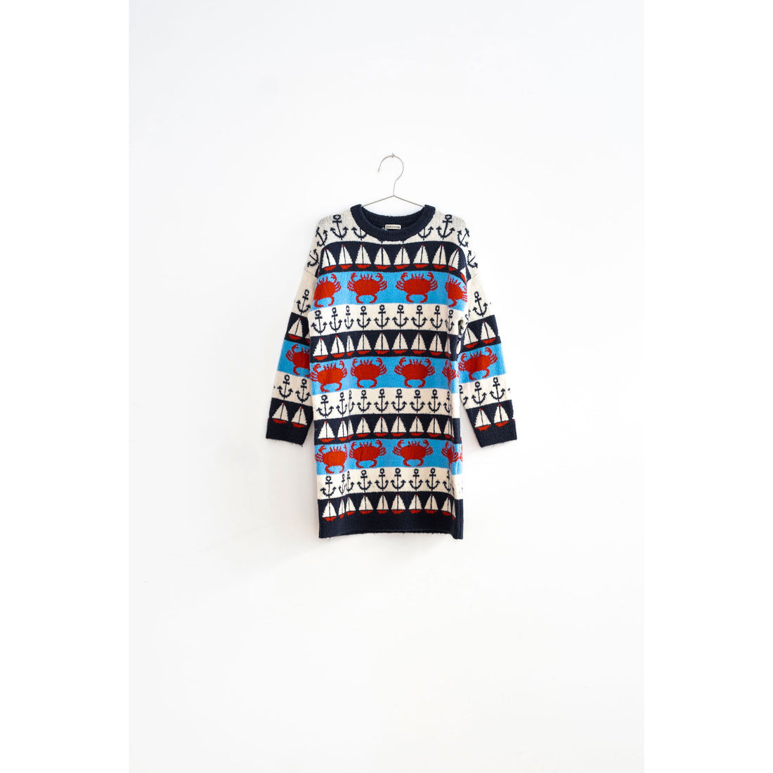 Fish and Kids Sailor Knitted Dress