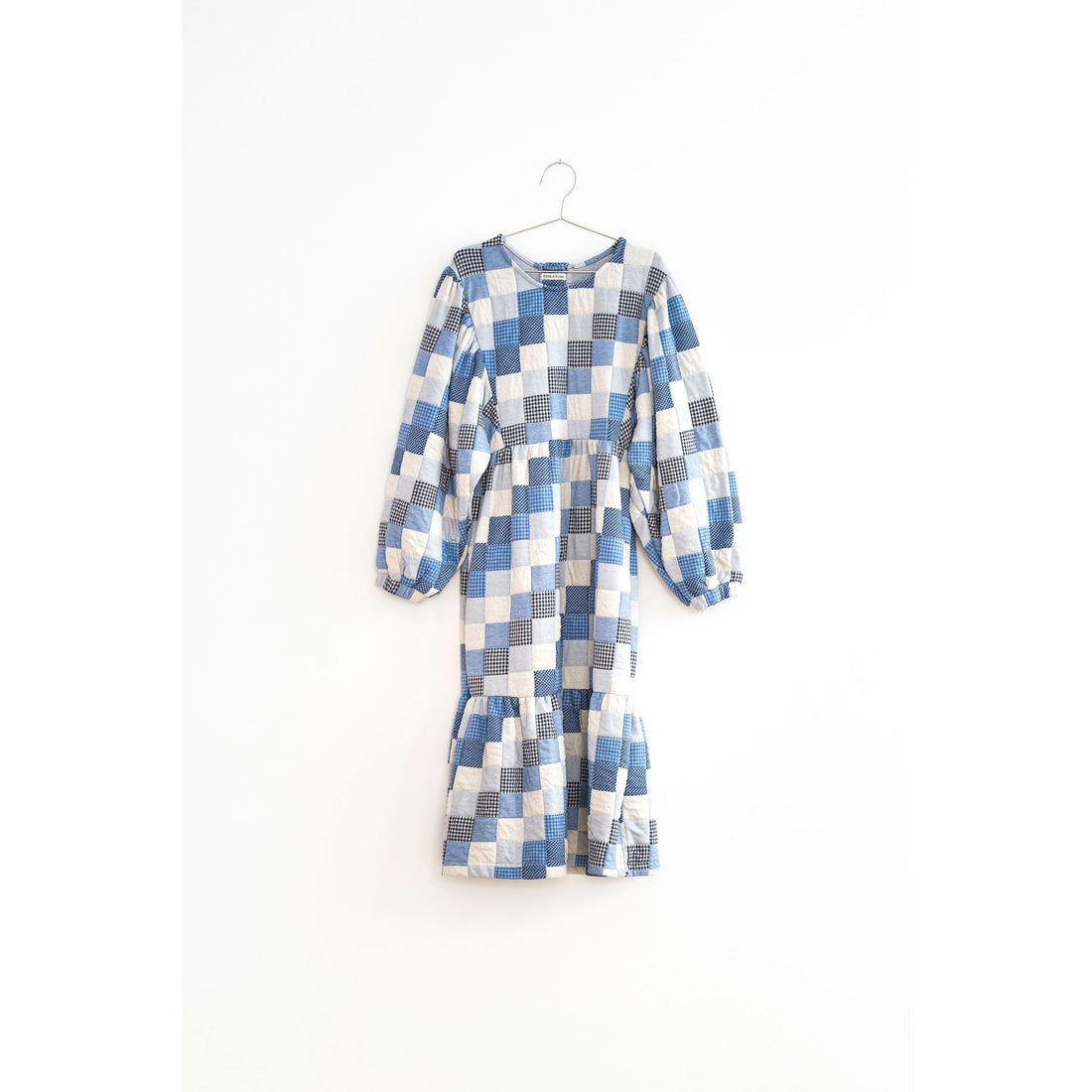 Fish and Kids Blue Patchwork Dress