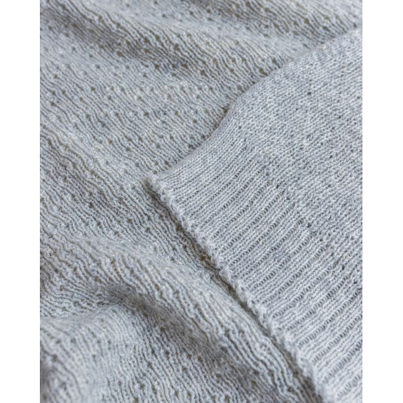 Hvid Ash Flora Blanket