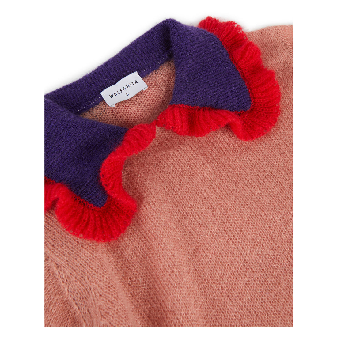 Wolf and Rita Pink Florinda Sweater