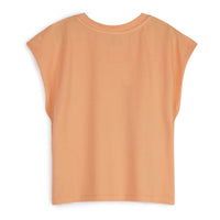 Wolf and Rita Art Tv Peach Flor Tee