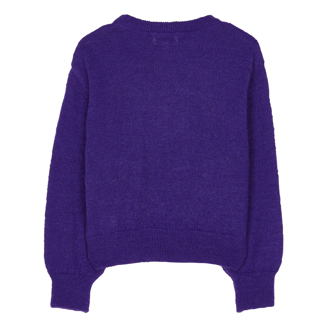Finger in the Nose Fonda Dark Purple Round Neck Jumper