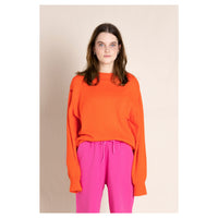 Finger in the Nose Fonda Super Red Round Neck Jumper