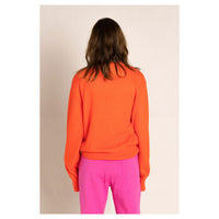Finger in the Nose Fonda Super Red Round Neck Jumper