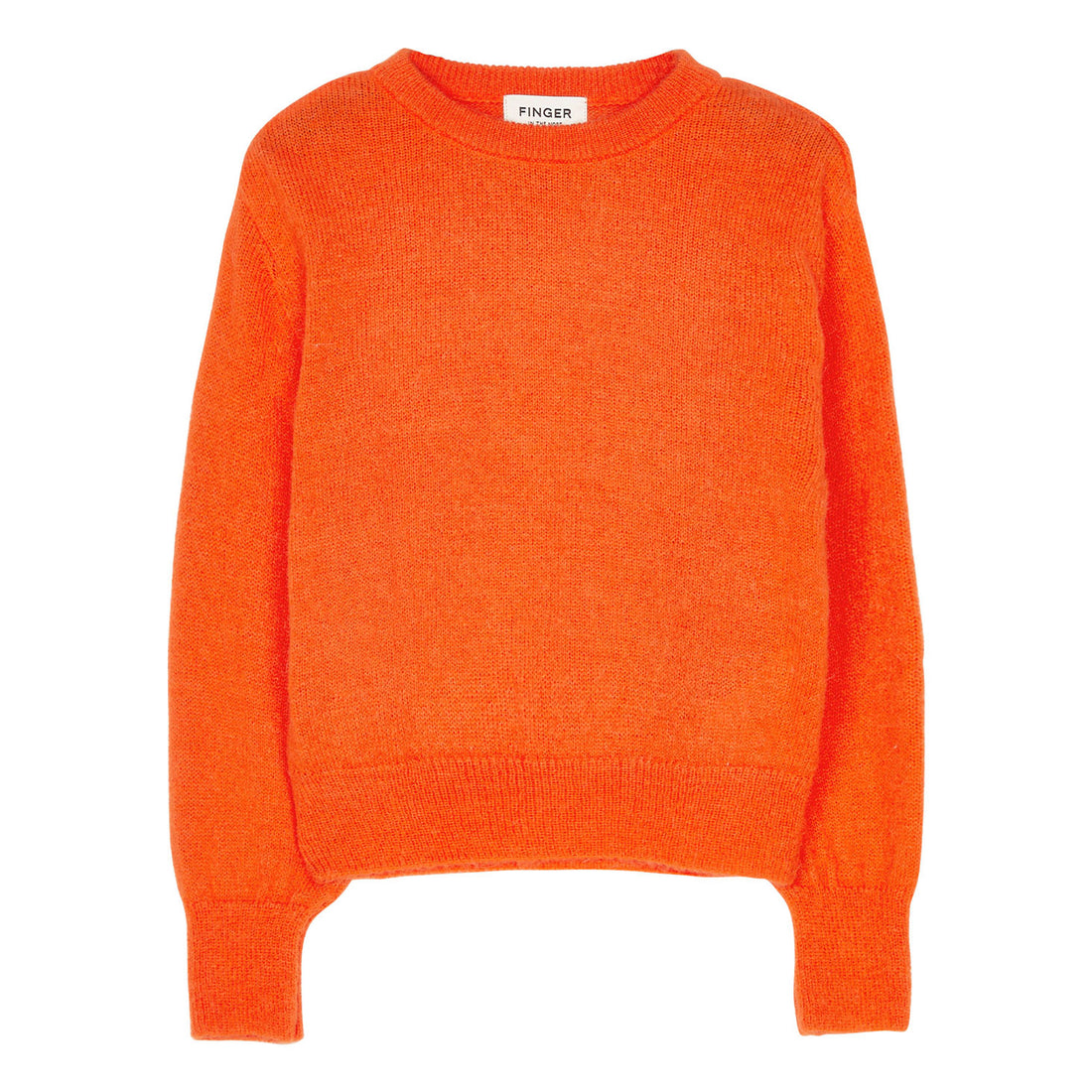 Finger in the Nose Fonda Super Red Round Neck Jumper