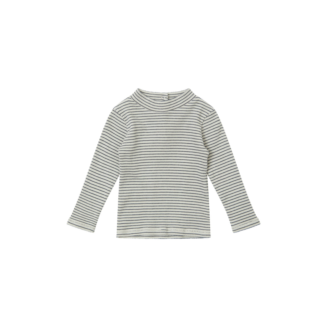 Caramel Pebble Navy Stripe Forgo Baby T-Shirt