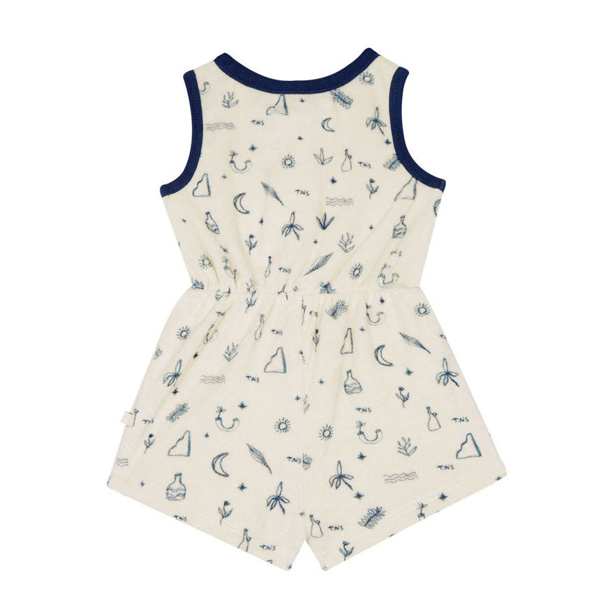 The New Society  All The Things Print Francis Baby Romper