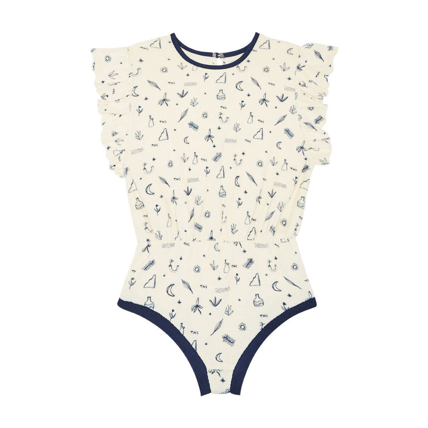 The New Society  All The Things Print Francis Jumpsuit