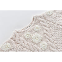 Louise Misha Cream Acacia Baby Sweater