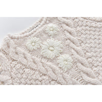 Louise Misha Cream Acacia Baby Sweater