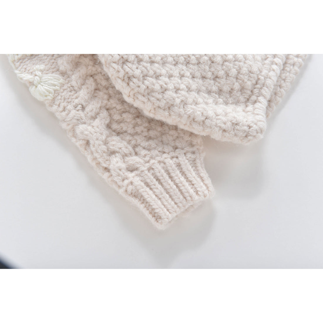 Louise Misha Cream Acacia Baby Sweater