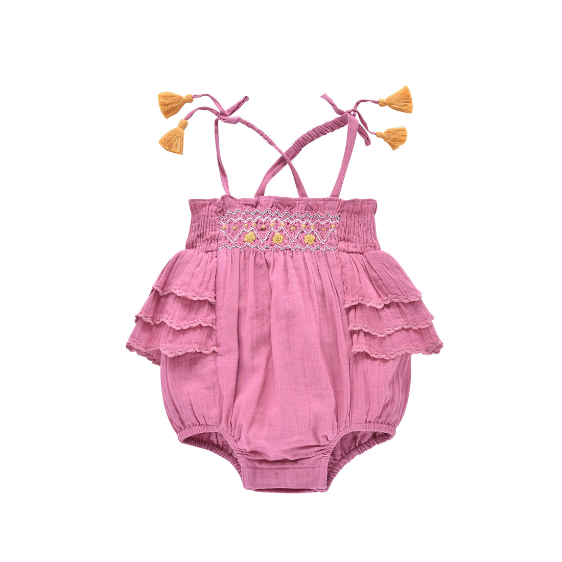 Louise Misha Raspberry Emmaline Romper