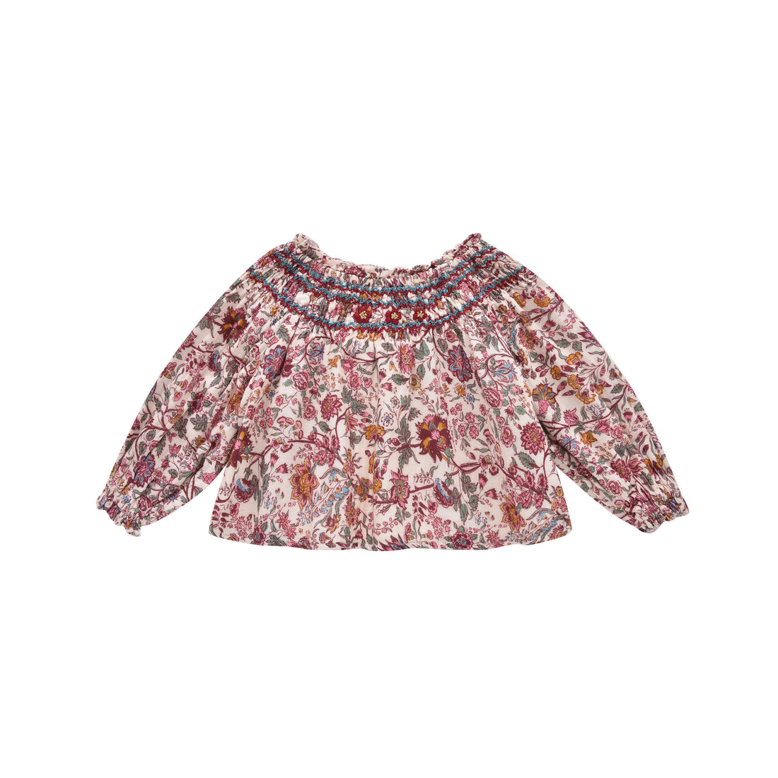 Louise Misha Cream Savage Garden Electra Baby Blouse