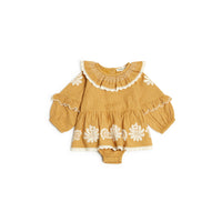 Louise Misha Cinnamon India Romper