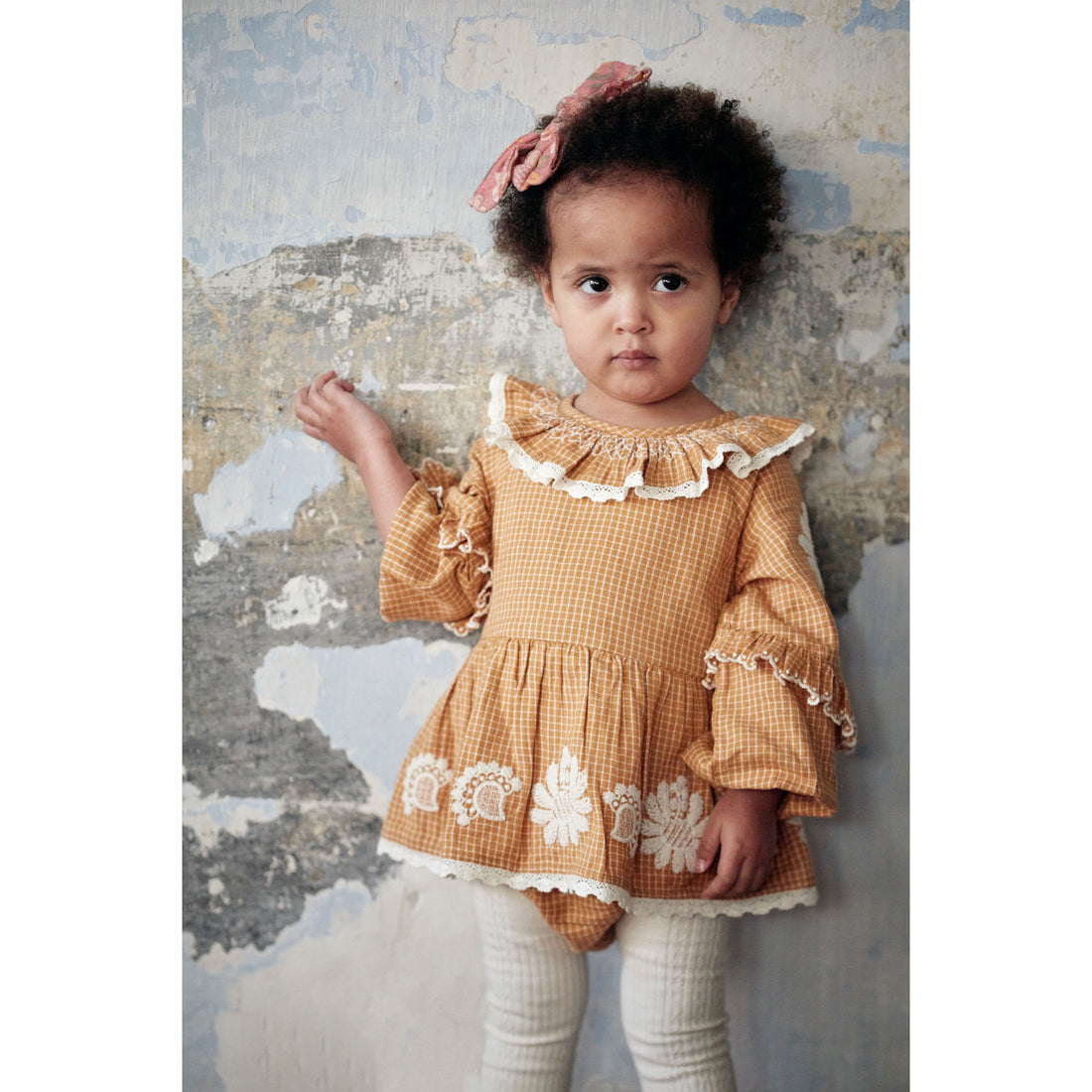 Louise Misha Cinnamon India Romper