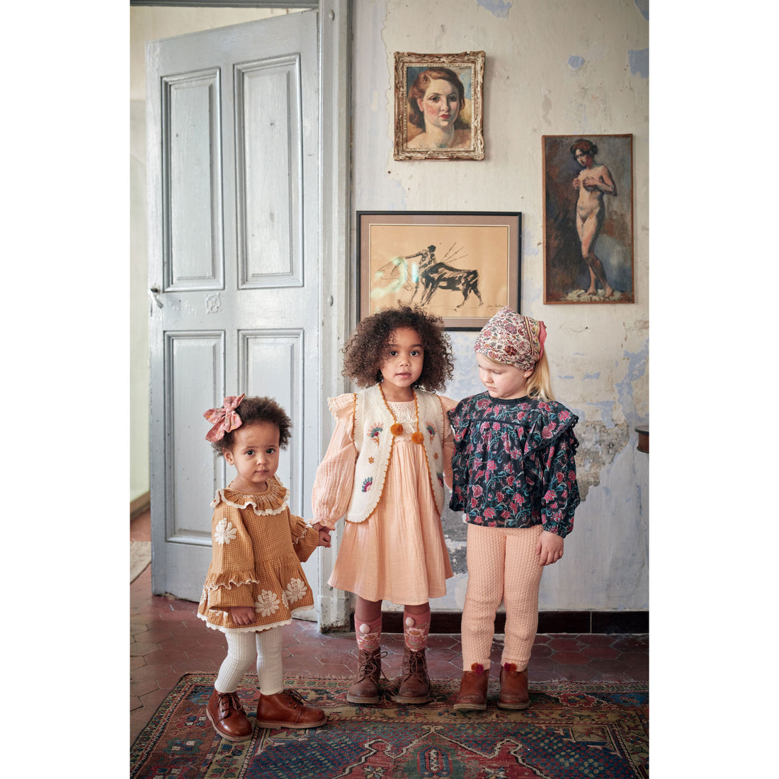 Louise Misha Cinnamon India Romper