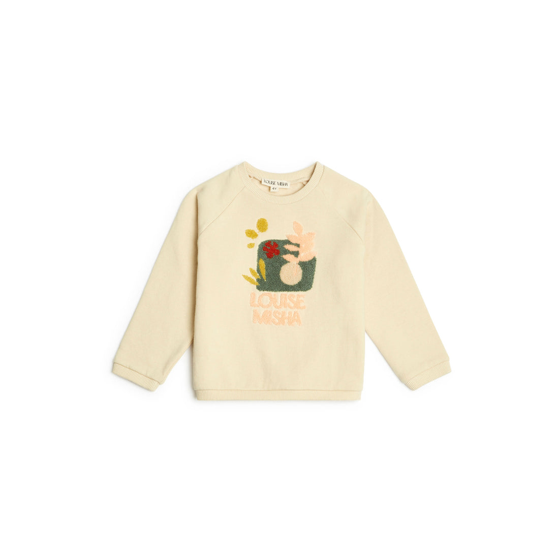 Louise Misha Cream Kyra Baby Sweatshirt