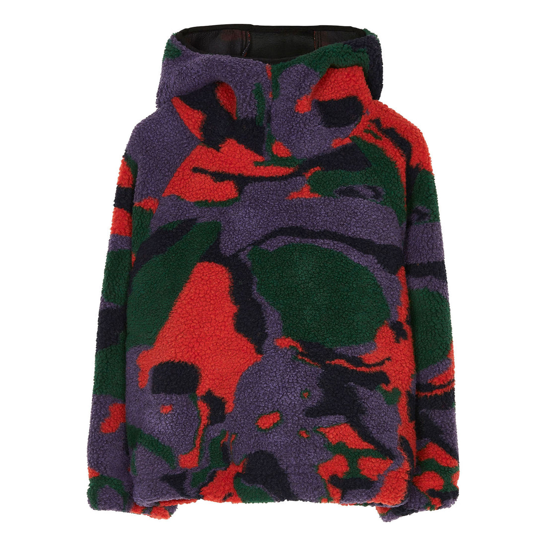 Finger in the Nose Friday New Red Camo Hooded Sweater