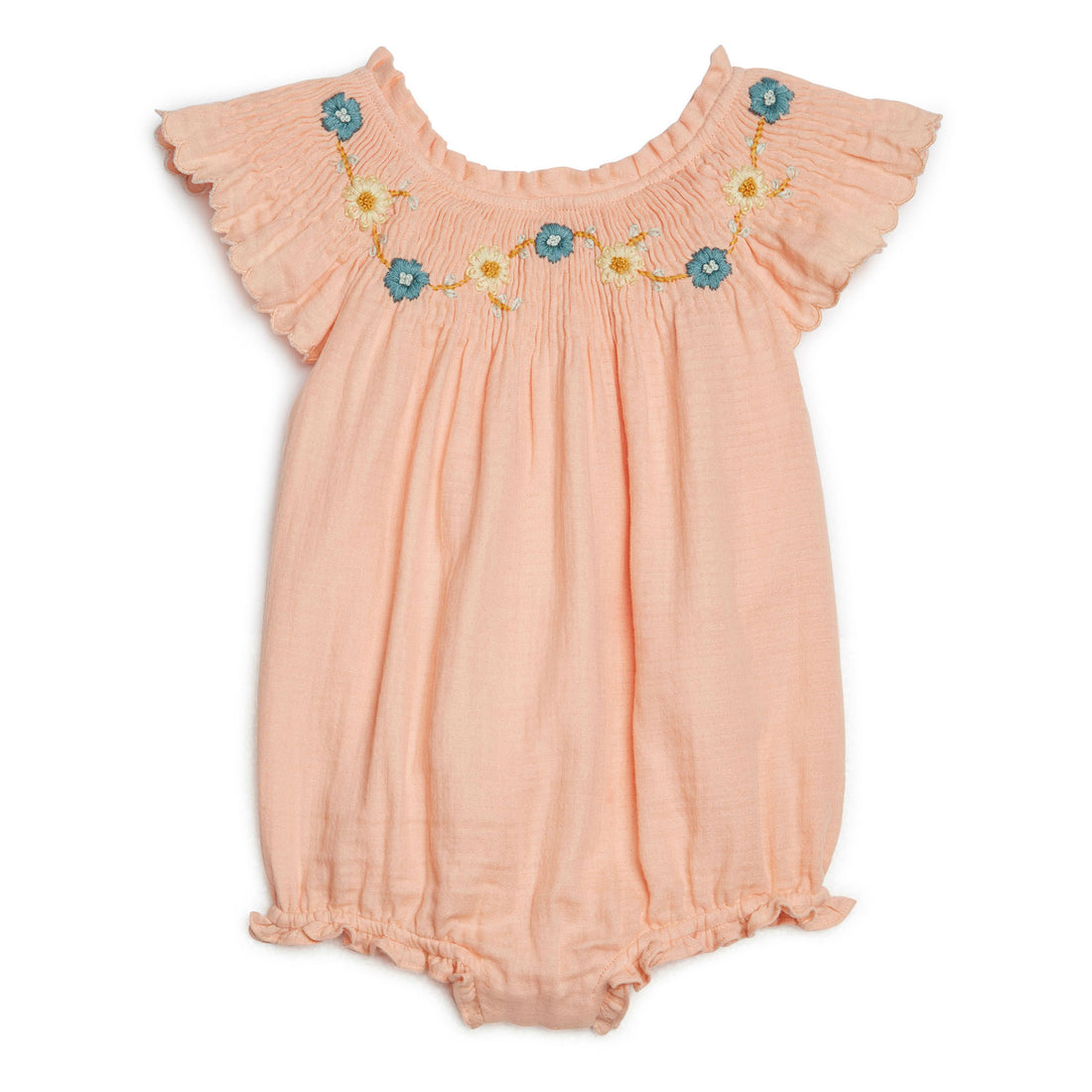 Louise Misha  Coral Josephine Romper
